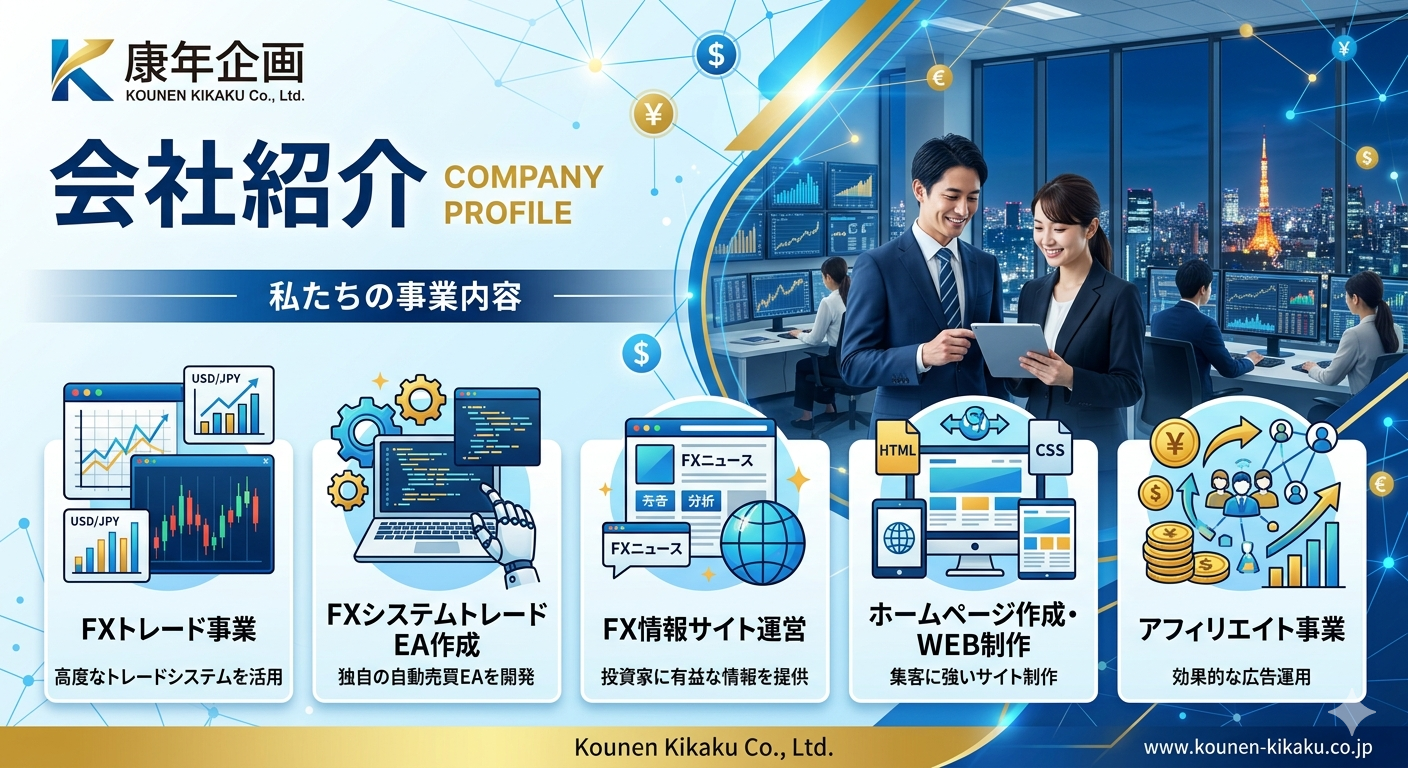 康年企画 事業紹介イメージ